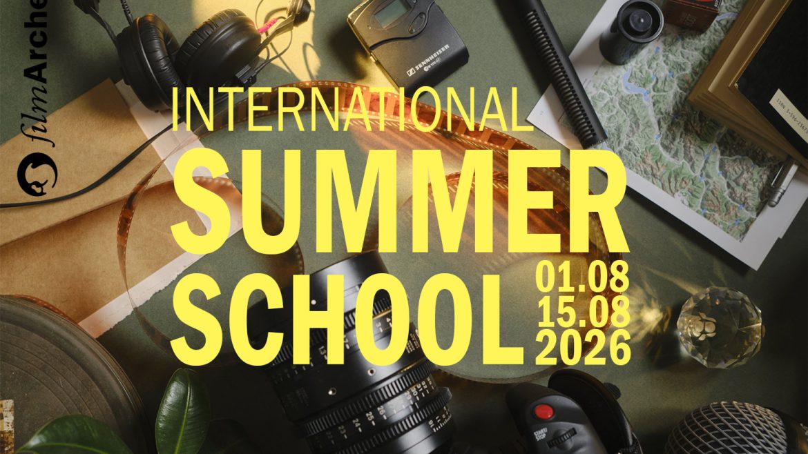 filmArche International Summer School 2026 poster