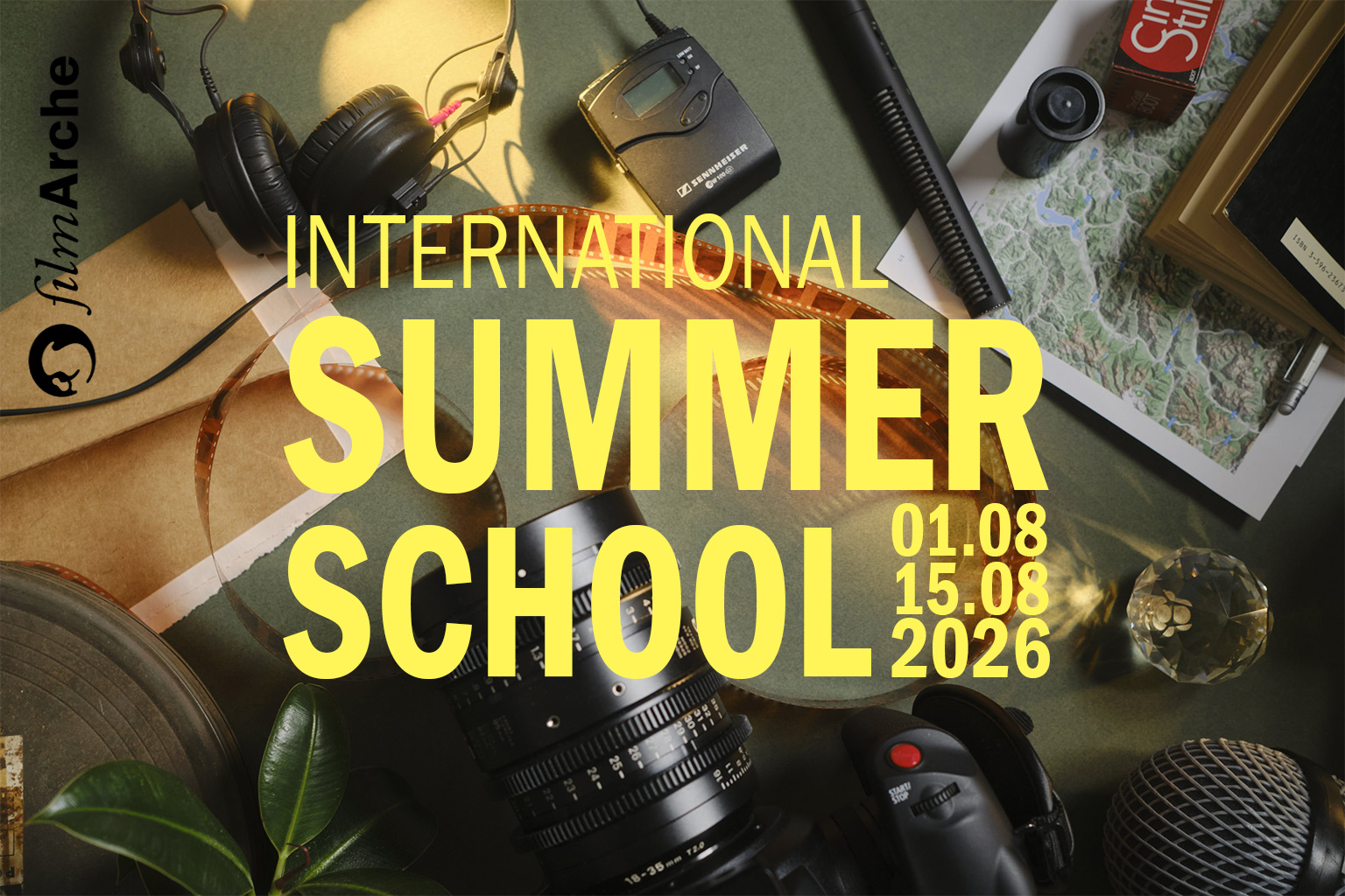 filmArche International Summer School 2026 poster